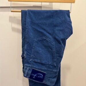 Jacob Cohen Blue Corduroy Jeans